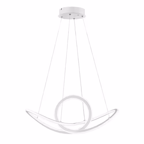 LED Pendelleuchte weiß