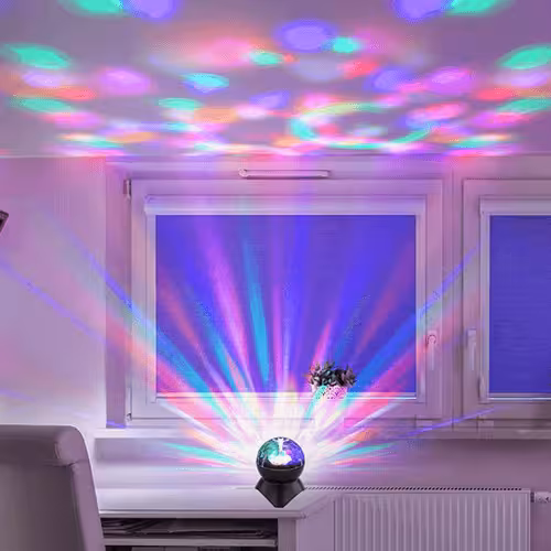 LED Tischleuchte Discokugel